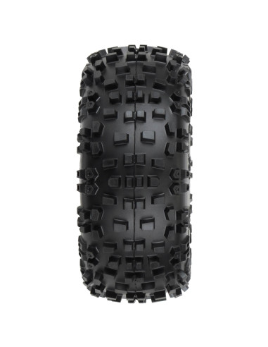 1-10 Badlands F-R 2.8" MT Tires Mounted...