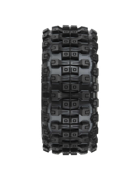 1-10 Badlands MX28 BELTED F-R 2.8" MT Tires MTD 12mm-14mm Raid (2)