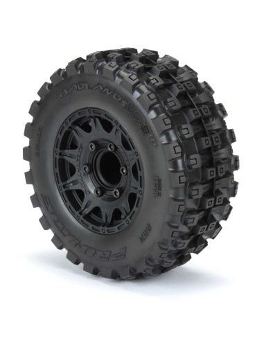 1-10 Badlands MX28 BELTED F-R 2.8" MT Tires MTD...