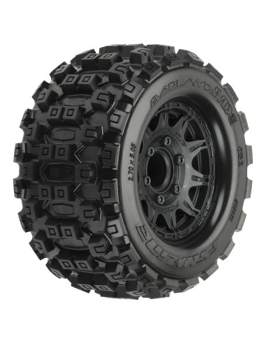 1-10 Badlands MX28 F-R 2.8" MT Tires MTD...