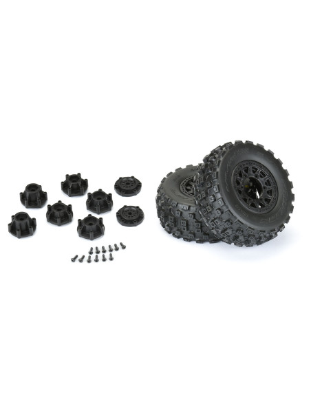 1-10 Badlands MX M2 Fr-Rr 2.2"-3.0" SC Mounted 12mm Blk Raid (2)