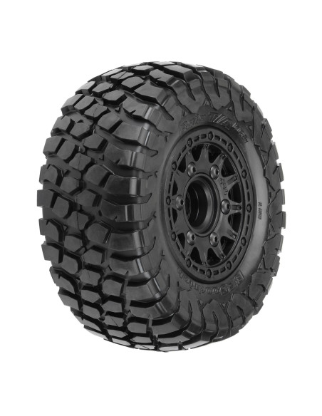 1-10 BFG KR2 M2 Front-Rear 2.2"-3.0" SC Mounted 12mm Blk Raid (2)
