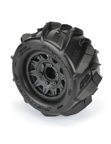 1-10 Dumont F-R 2.8" MT Tires Mounted 12mm-14mm...