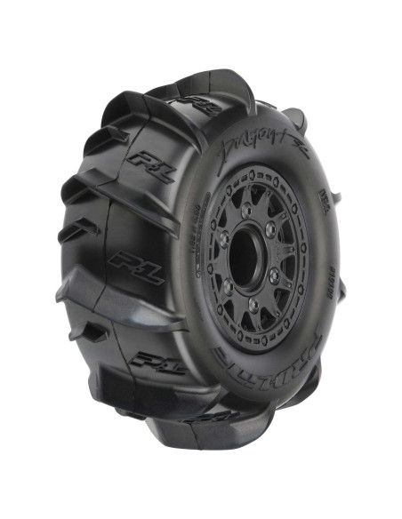 1-10 Dumont Front-Rear 2.2"-3.0" SC Mounted 12mm Black Raid (2)