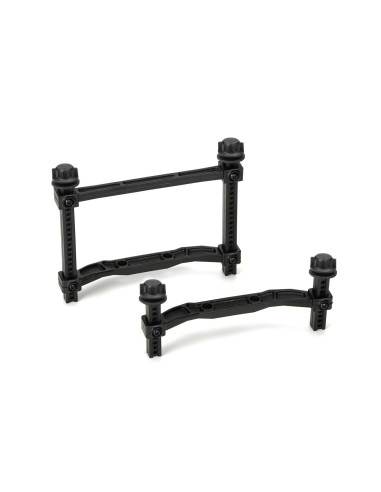 1-10 Extended Front-Rear Body Mounts: Slash 4x4