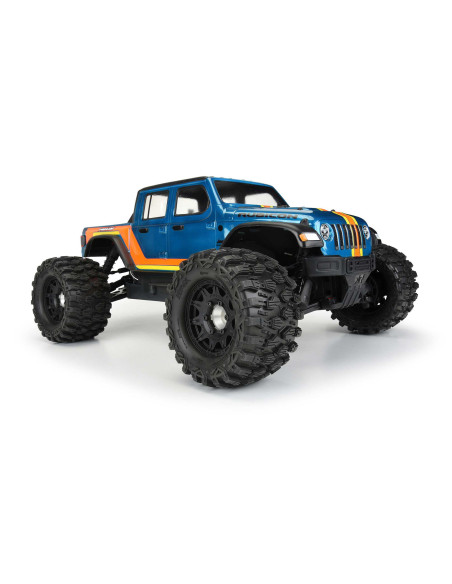 1-10 Hyrax F-R 2.8" MT Tires Mounted 12mm-14mm Black Raid (2)