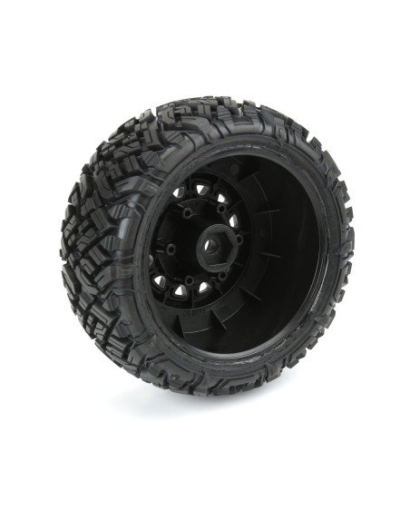 1-10 Icon M2 Front-Rear 2.2"-3.0" SC Mounted 12mm Blk Raid (2)