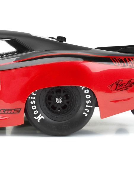 1-10 Pomona Drag Spec Rear 2.2"-3.0" 12mm Drag Wheels (2) Black