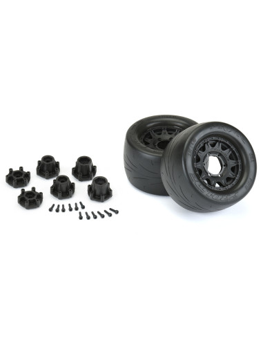 1-10 Prime F-R 2.8" Street MT Tires Mounted...