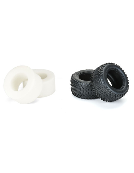 1-10 Prism T CR3 Front 2.2" Carpet Stadium Truck Tires (2)