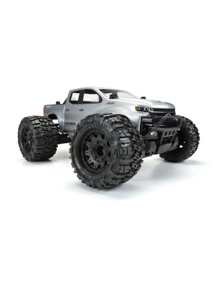 1-10 Trencher F-R 2.8" MT Tires Mounted 12mm-14mm Black Raid (2)