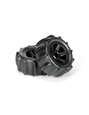 1-16 Sling Shot Fr-Rr 2.2" Sand Tires Mounted...