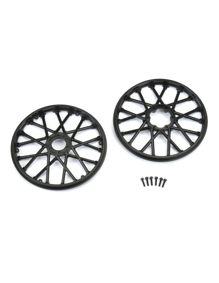 1-4 Bullyspoke V2 Bead Front Wheel Black: Promoto-MX