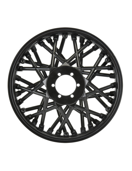 1-4 Bullyspoke V2 Bead Rear Wheel Black: Promoto-MX