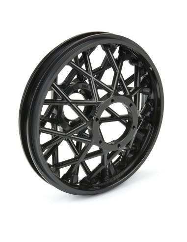1-4 Bullyspoke V2 Bead Rear Wheel Black:...