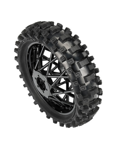 1-4 Dunlop Geomax MX33 CR4 Rear Tire MTD Black:...