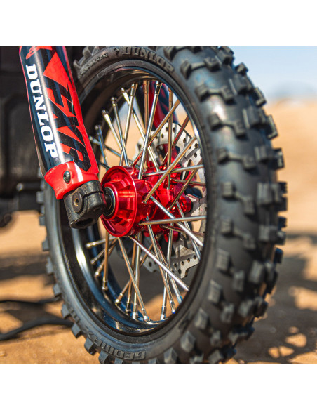 1-4 Pro-Spec Aluminum Front Rim Black: Promoto-MX