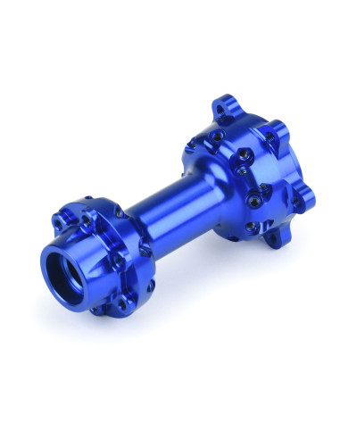 1-4 Pro-Spec Aluminum Rear Hub Blue: Promoto-MX
