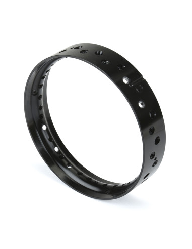 1-4 Pro-Spec Aluminum Rear Rim Black: Promoto-MX