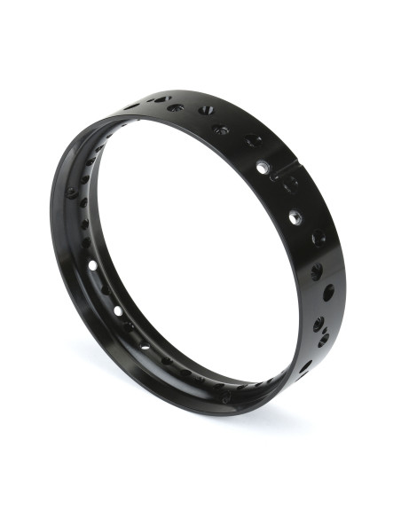 1-4 Pro-Spec Aluminum Rear Rim Black: Promoto-MX