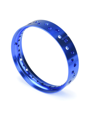 1-4 Pro-Spec Aluminum Rear Rim Blue: Promoto-MX