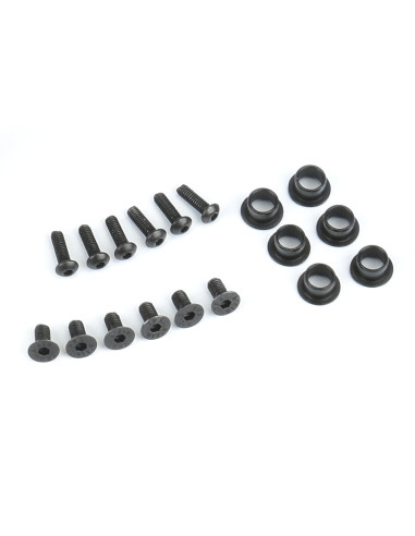 1-4 Pro-Spec Front Wheel Hardware Set: Promoto-MX