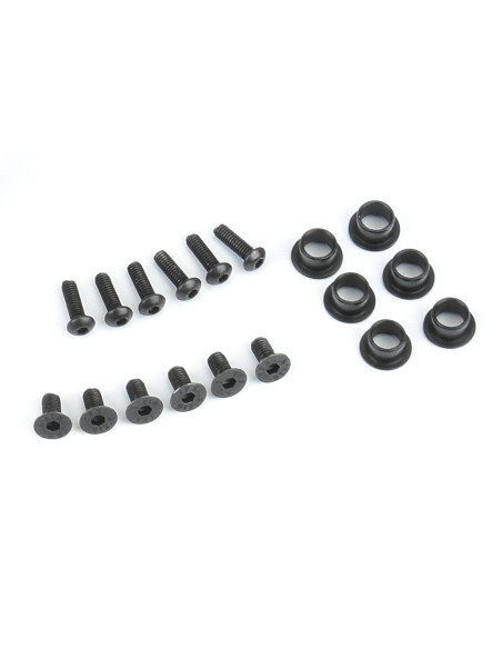 1-4 Pro-Spec Front Wheel Hardware Set: Promoto-MX