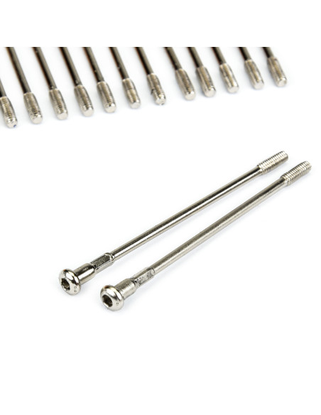 1-4 Pro-Spec Rear Wheel Spoke Kit: Promoto-MX