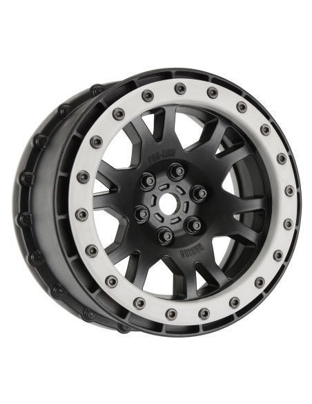 1-5 Impulse Pro-Loc Front-Rear 24mm X-MAXX Wheels (2) Black-Gray