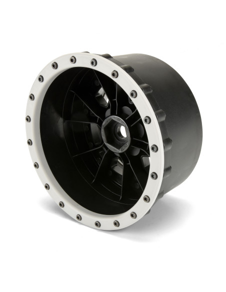 1-5 Impulse Pro-Loc Front-Rear 24mm X-MAXX Wheels (2) Black-Gray