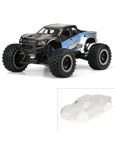 1-5 Pre-Cut 2017 Ford F-150 Raptor Clear Body: X-MAXX
