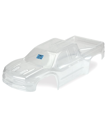 1-5 Pre-Cut 2019 Chevy Silverado Z71 Trail Boss Clear Body: X-MAXX