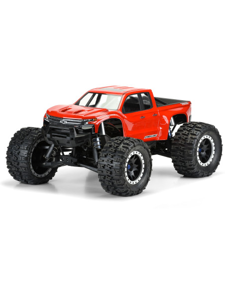 1-5 Pre-Cut 2019 Chevy Silverado Z71 Trail Boss Clear Body: X-MAXX