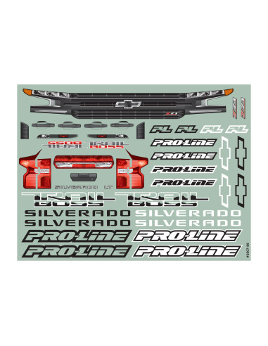 1-5 Pre-Cut 2019 Chevy Silverado Z71 Trail Boss...