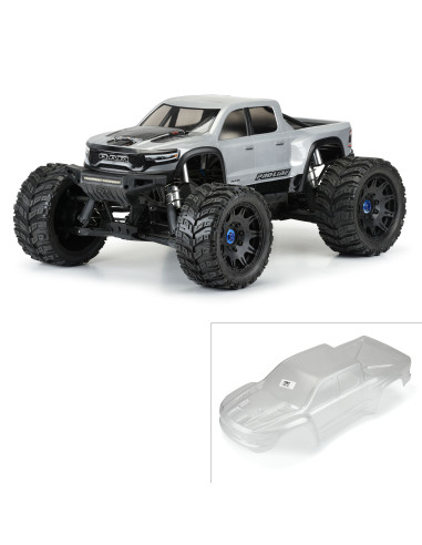 1-5 Pre-Cut 2021 Ram 1500 Clear Body: X-MAXX