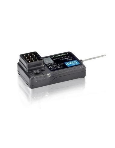 Receptor 3 canales para emisora R3WP 2,4 GHZ Absima