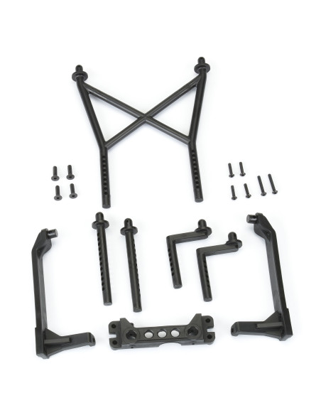 1-6 Extended Front and Rear Body Mounts: SCX6