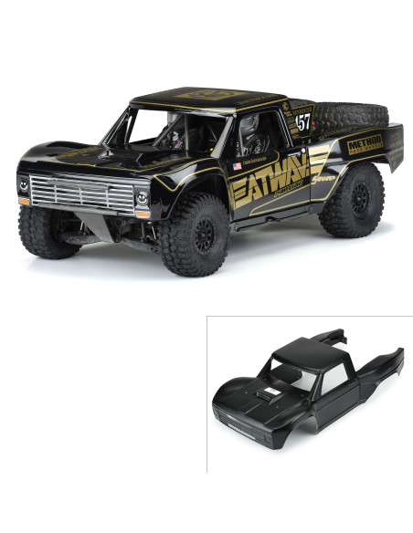 1-7 Pre-Cut 1967 Ford F-100 Heat Wave Black: Unlimited Desert Racer