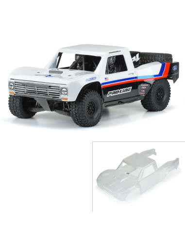 1-7 Pre-Cut 1967 Ford F-100 Truck Clear Body:...