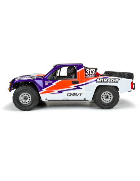 1-7 Pre-Cut 2007 Chevy Silverado Clear Body: Unlimited Desert Racer