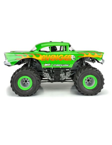 1-8 1957 Chevy Bel Air "Avenger" Clear Body: LMT  Crawler & 1-8 MT
