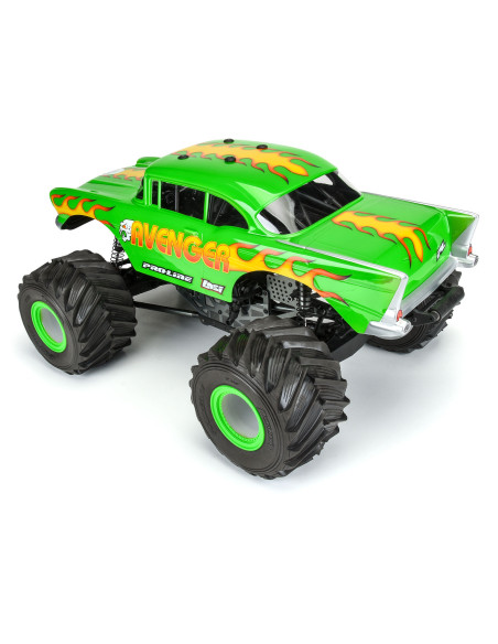 1-8 1957 Chevy Bel Air "Avenger" Clear Body: LMT  Crawler & 1-8 MT