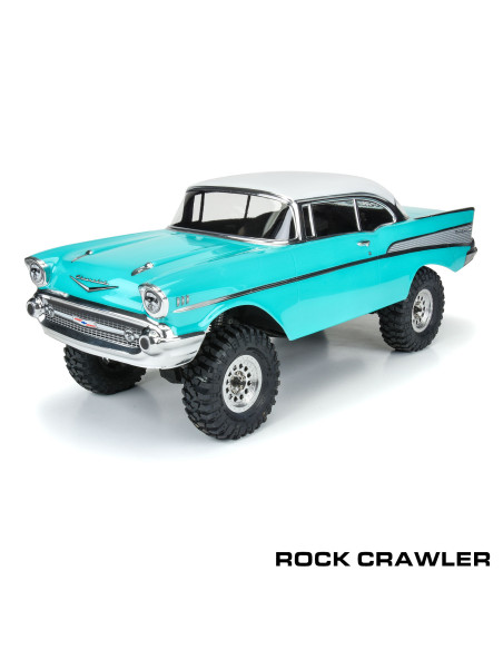 1-8 1957 Chevy Bel Air "Avenger" Clear Body: LMT  Crawler & 1-8 MT