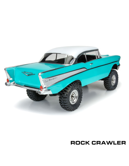 1-8 1957 Chevy Bel Air "Avenger" Clear Body: LMT  Crawler & 1-8 MT