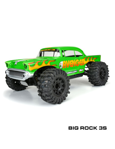 1-8 1957 Chevy Bel Air "Avenger" Clear Body:...