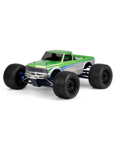 1-8 1972 Chevy C-10 Long Bed Clear Body:...