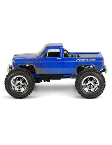 1-8 1980 Chevy Pick-up Clear Body: Monster Truck