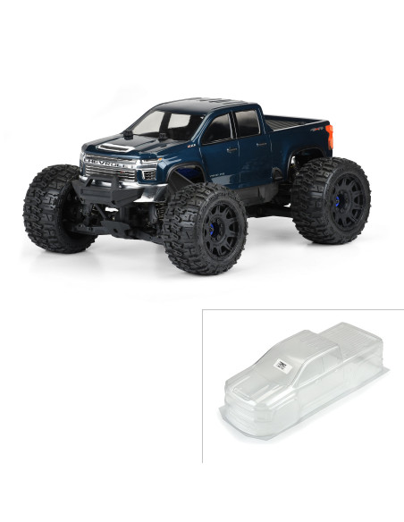 1-8 2021 Chevy Silverado 2500 HD Clear Body: E-REVO 2.0 & MAXX
