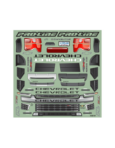 1-8 2021 Chevy Silverado 2500 HD Clear Body:...