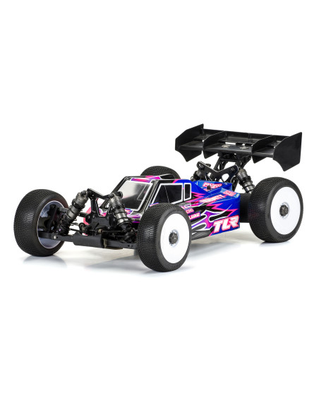 1-8 Sector Clear Body: TLR 8ight-X-E 2.0